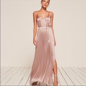 Reformation Silk Maxi Dress